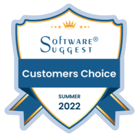 获得2022夏季SoftwareSuggest 用户认证的最佳选择徽章