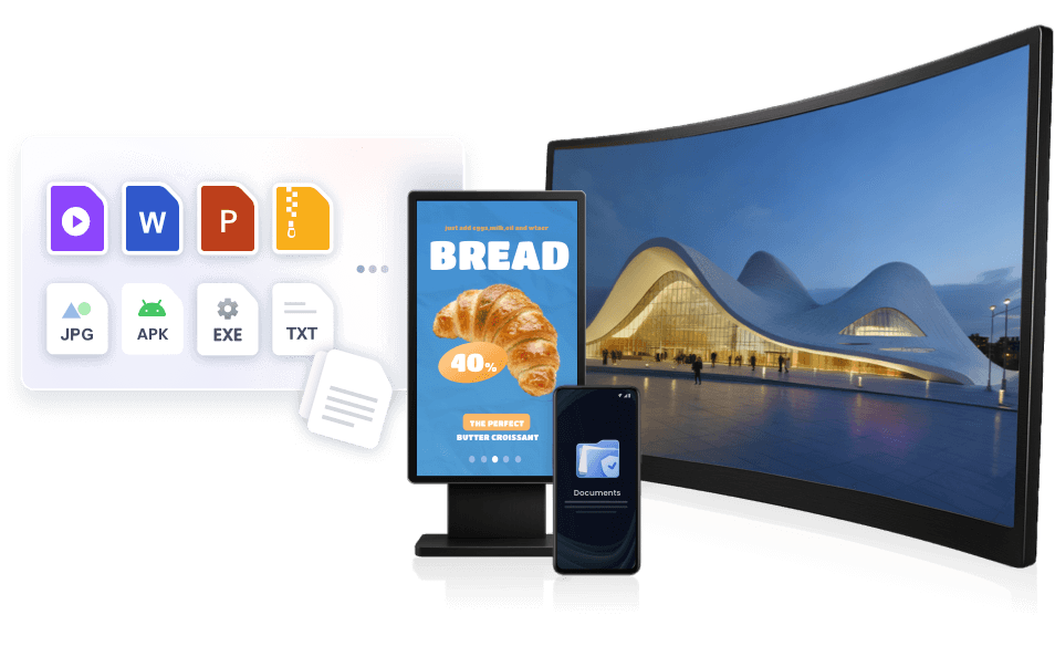 跨设备连接 {0} 内容管理与传输 {1}