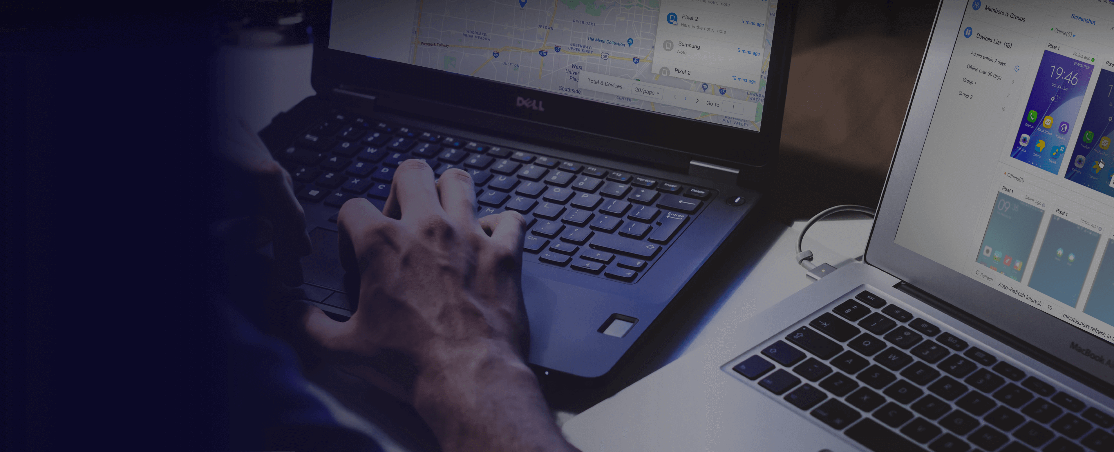 管理大批量 Android 设备与监控