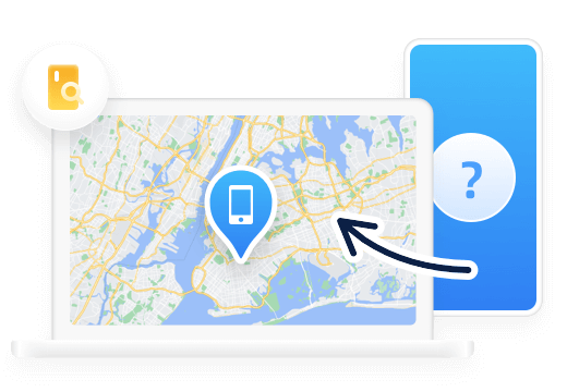 AirDroid Personal 网页端用于手机位置跟踪 