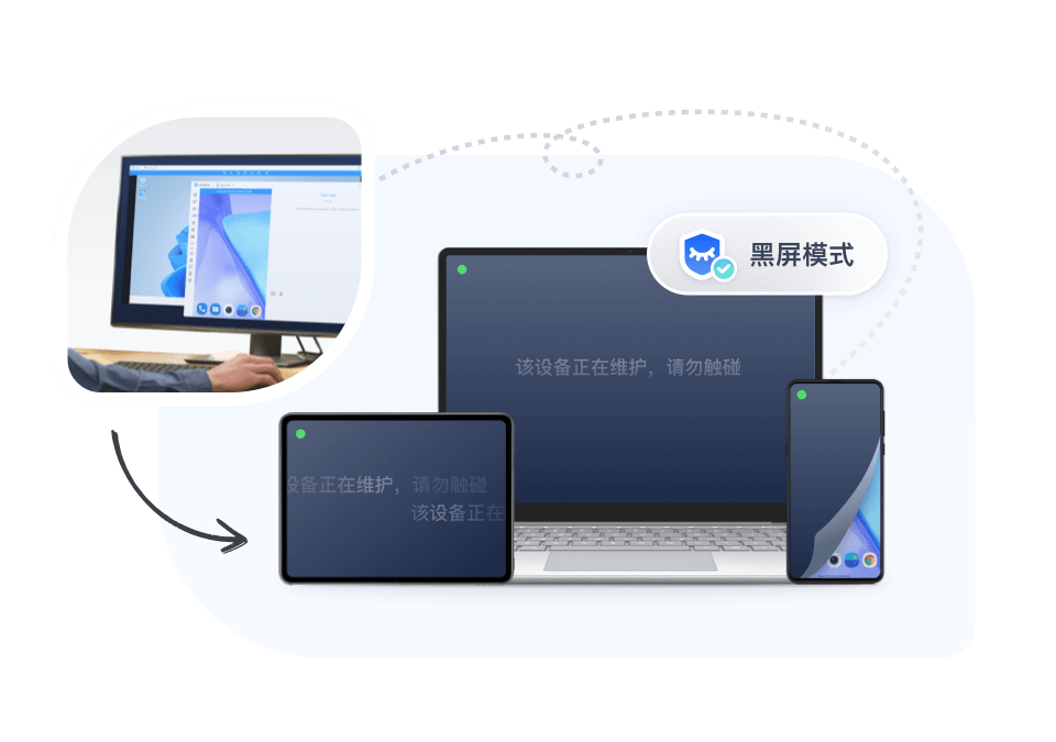 黑屏模式保护